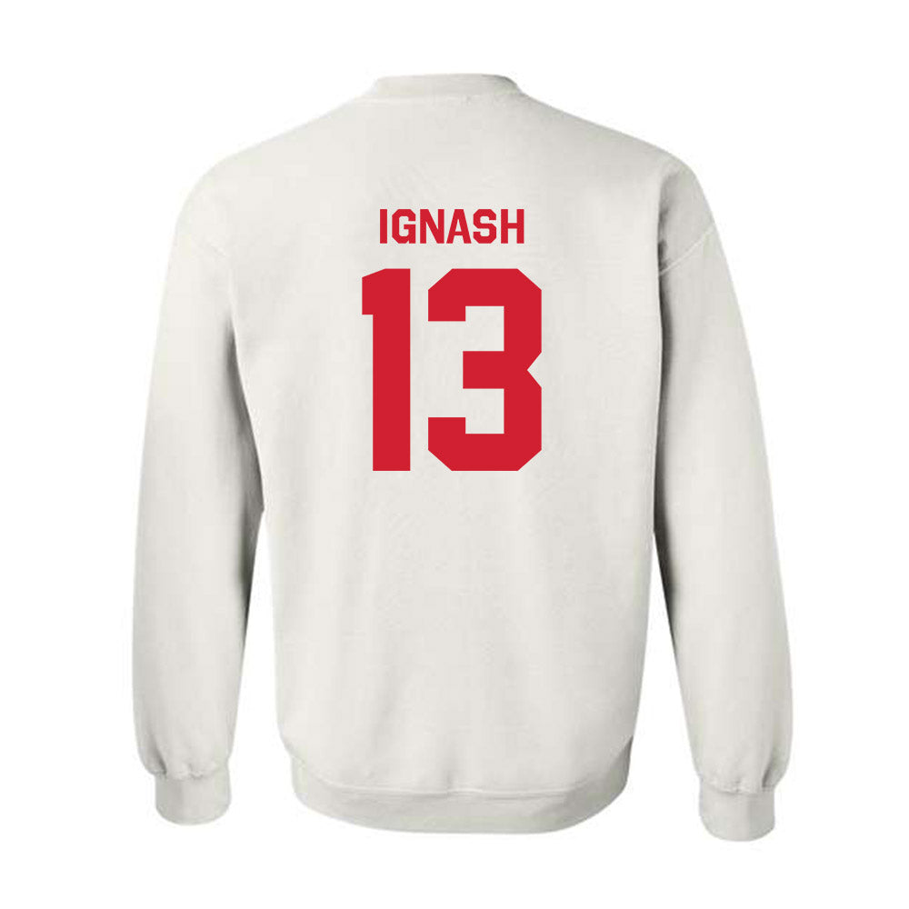 Texas Tech - NCAA Women's Volleyball : Shelby Ignash - Classic Shersey Crewneck Sweatshirt-1