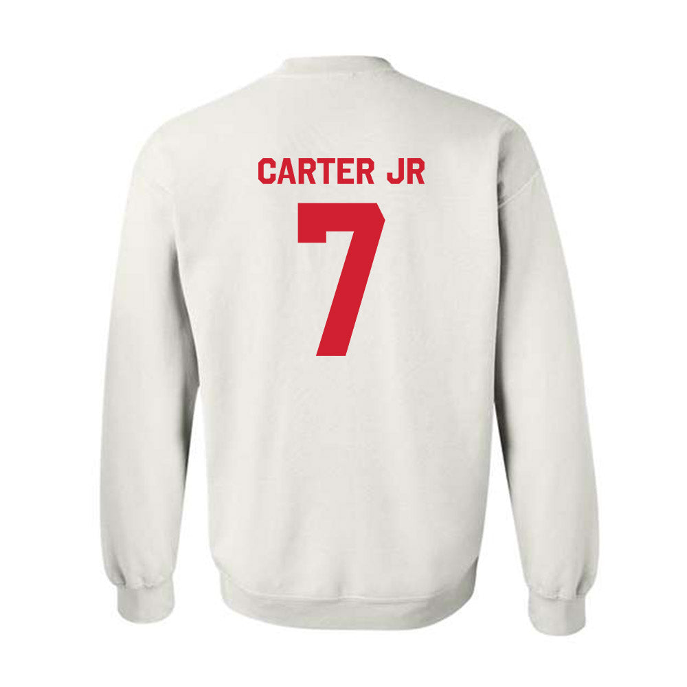 Texas Tech - NCAA Football : Terrance Carter Jr - Classic Shersey Crewneck Sweatshirt-2