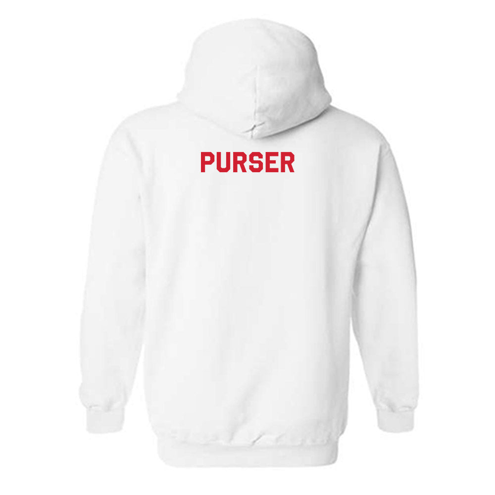 Texas Tech - NCAA Men's Track & Field : KYEN PURSER - Classic Shersey Hooded Sweatshirt-1