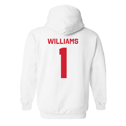 Texas Tech - NCAA Softball : Mia Williams - Classic Shersey Hooded Sweatshirt-1
