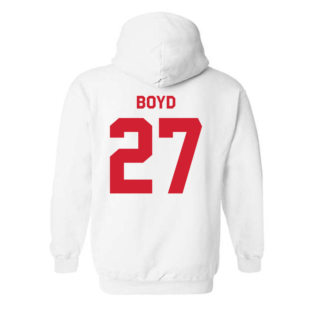 Texas Tech - NCAA Football : Amier Boyd - Classic Shersey Hooded Sweatshirt-1