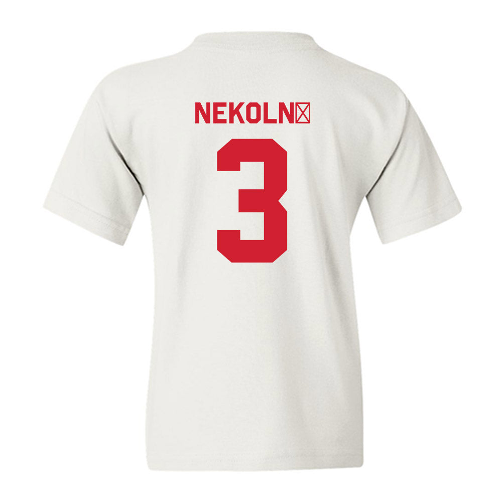 Texas Tech - NCAA Women's Basketball : Julie Nekoln� - Classic Shersey Youth T-Shirt-1
