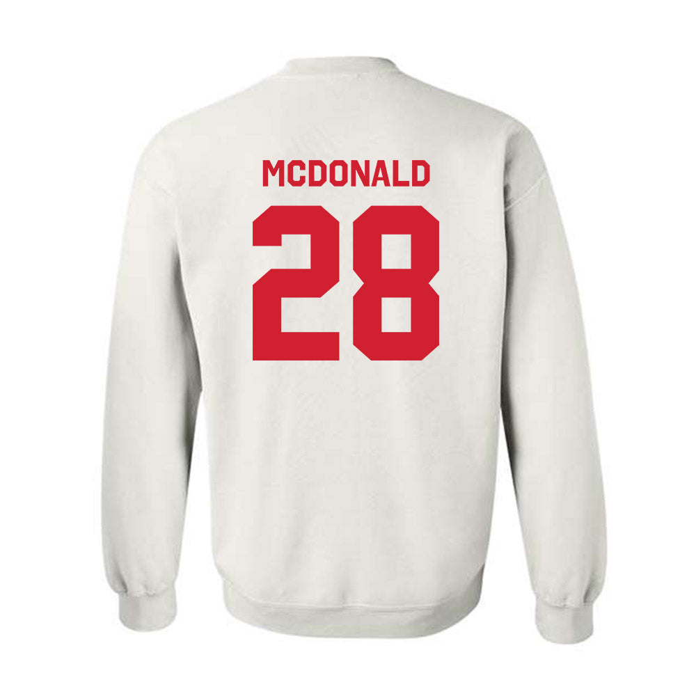 Texas Tech - NCAA Football : Braylan McDonald - Classic Shersey Crewneck Sweatshirt-1