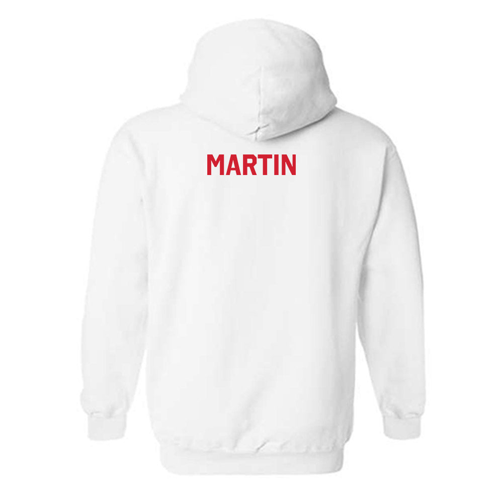 Texas Tech - NCAA Football : Davin Martin - Classic Shersey Hooded Sweatshirt-1