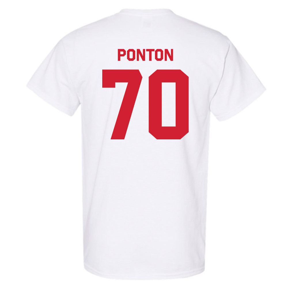 Texas Tech - NCAA Football : Jacob Ponton - Classic Shersey T-Shirt-1