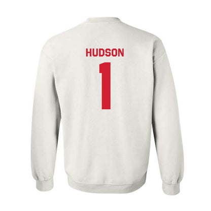 Texas Tech - NCAA Football : Micah Hudson - Classic Shersey Crewneck Sweatshirt-1