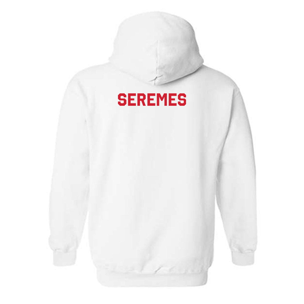Texas Tech - NCAA Men's Track & Field : Jonathan SEREMES - Classic Shersey Hooded Sweatshirt-2