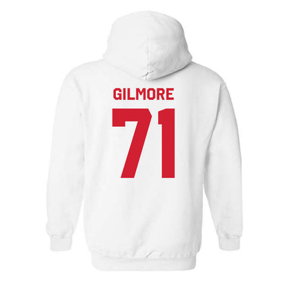 Texas Tech - NCAA Football : Bryce Gilmore - Classic Shersey Hooded Sweatshirt-1