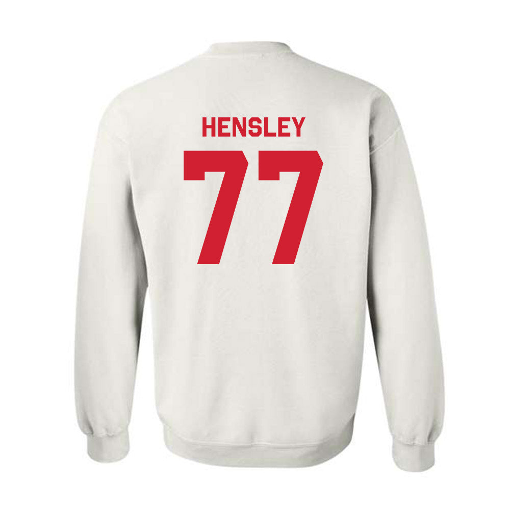 Texas Tech - NCAA Softball : Timber Hensley - Classic Shersey Crewneck Sweatshirt-1
