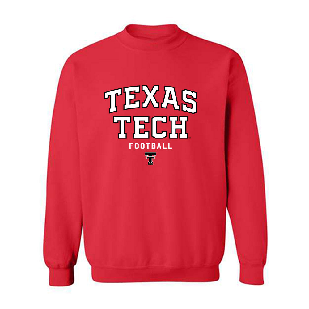 Texas Tech - NCAA Football : Micah Hudson - Classic Shersey Crewneck Sweatshirt-0
