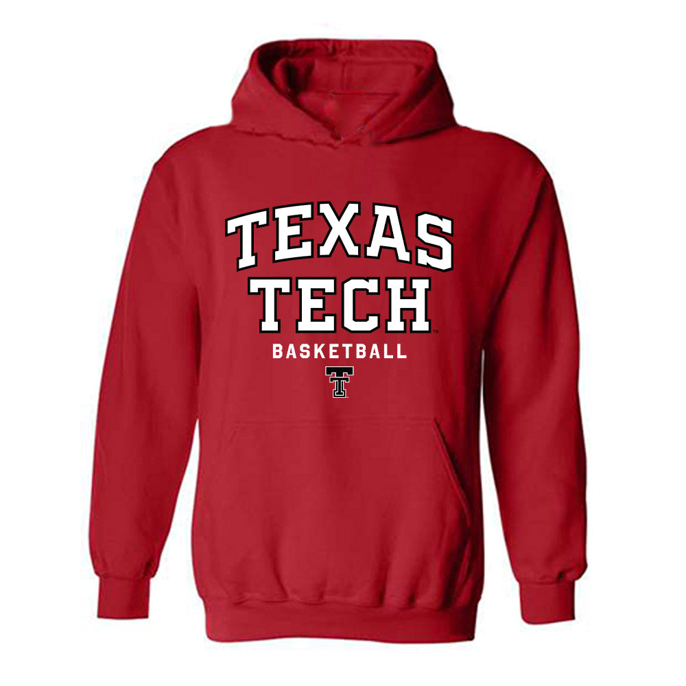 Texas Tech - NCAA Men's Basketball : Donovan Atwell - Classic Shersey Hooded Sweatshirt-0
