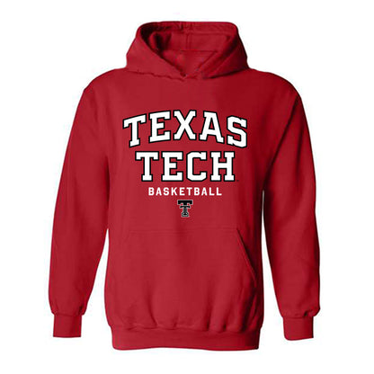 Texas Tech - NCAA Men's Basketball : Donovan Atwell - Classic Shersey Hooded Sweatshirt-0