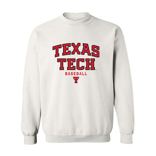 Texas Tech - NCAA Baseball : Daniel Hesse - Classic Shersey Crewneck Sweatshirt-0