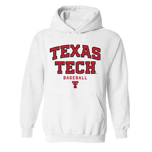 Texas Tech - NCAA Baseball : Daniel Hesse - Classic Shersey Hooded Sweatshirt-0