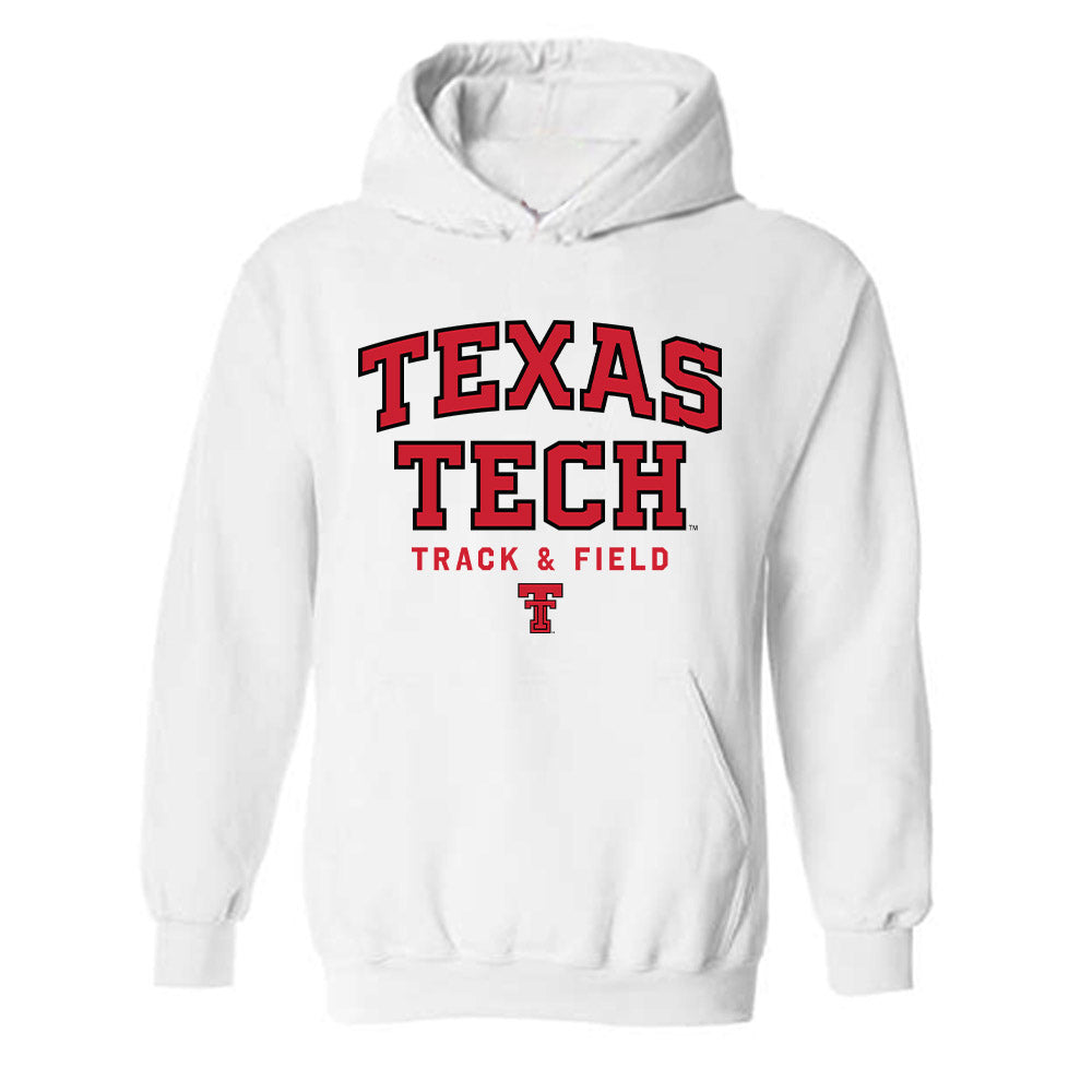 Texas Tech - NCAA Men's Track & Field : Zaid Latif - Classic Shersey Hooded Sweatshirt-0