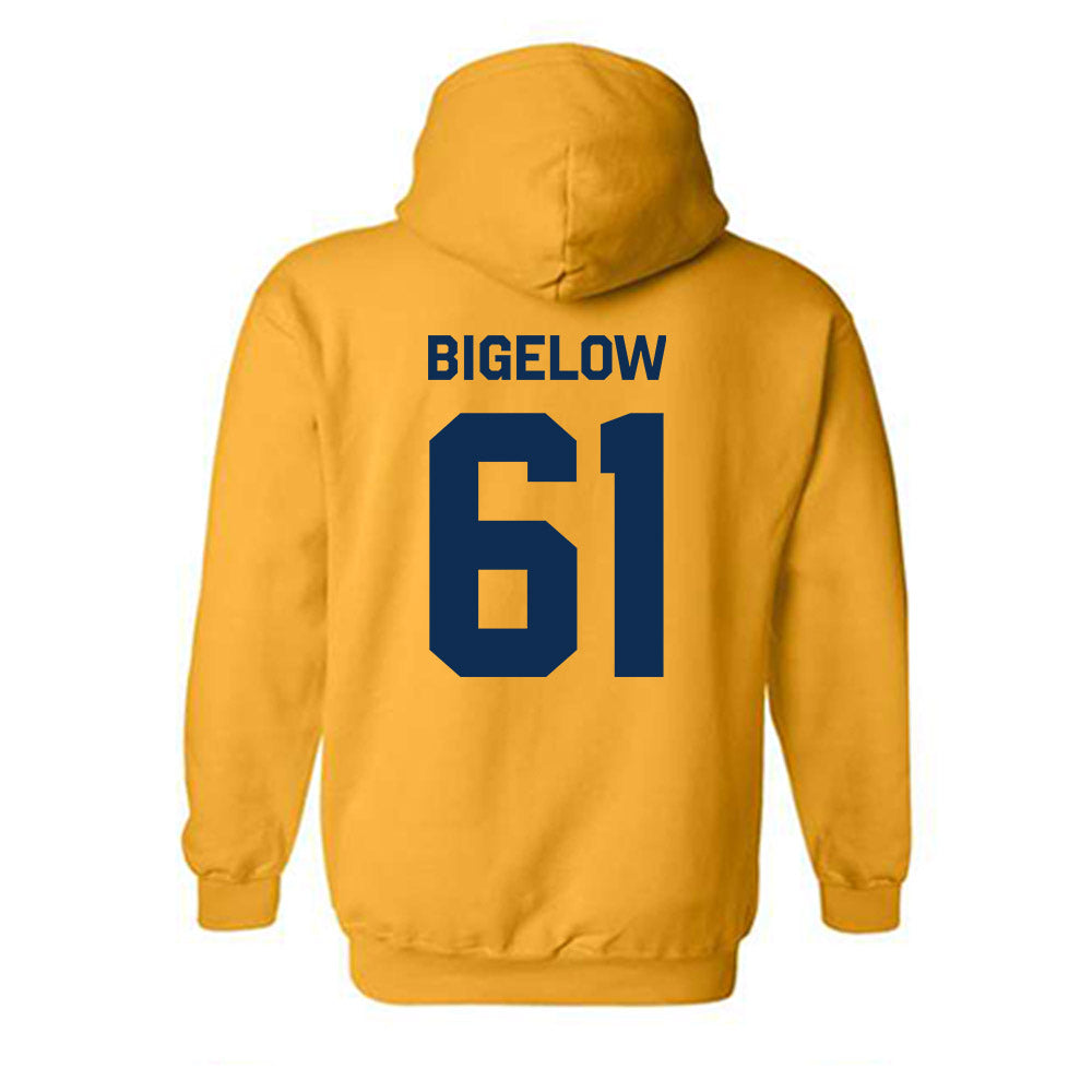 West Virginia - NCAA Football : Trevor Bigelow - Classic Shersey Hooded Sweatshirt-1