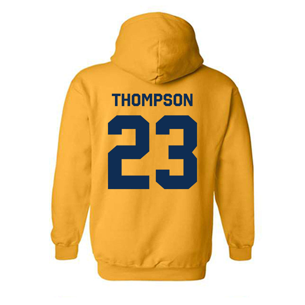 West Virginia - NCAA Football : Malachi Thompson - Classic Shersey Hooded Sweatshirt-1