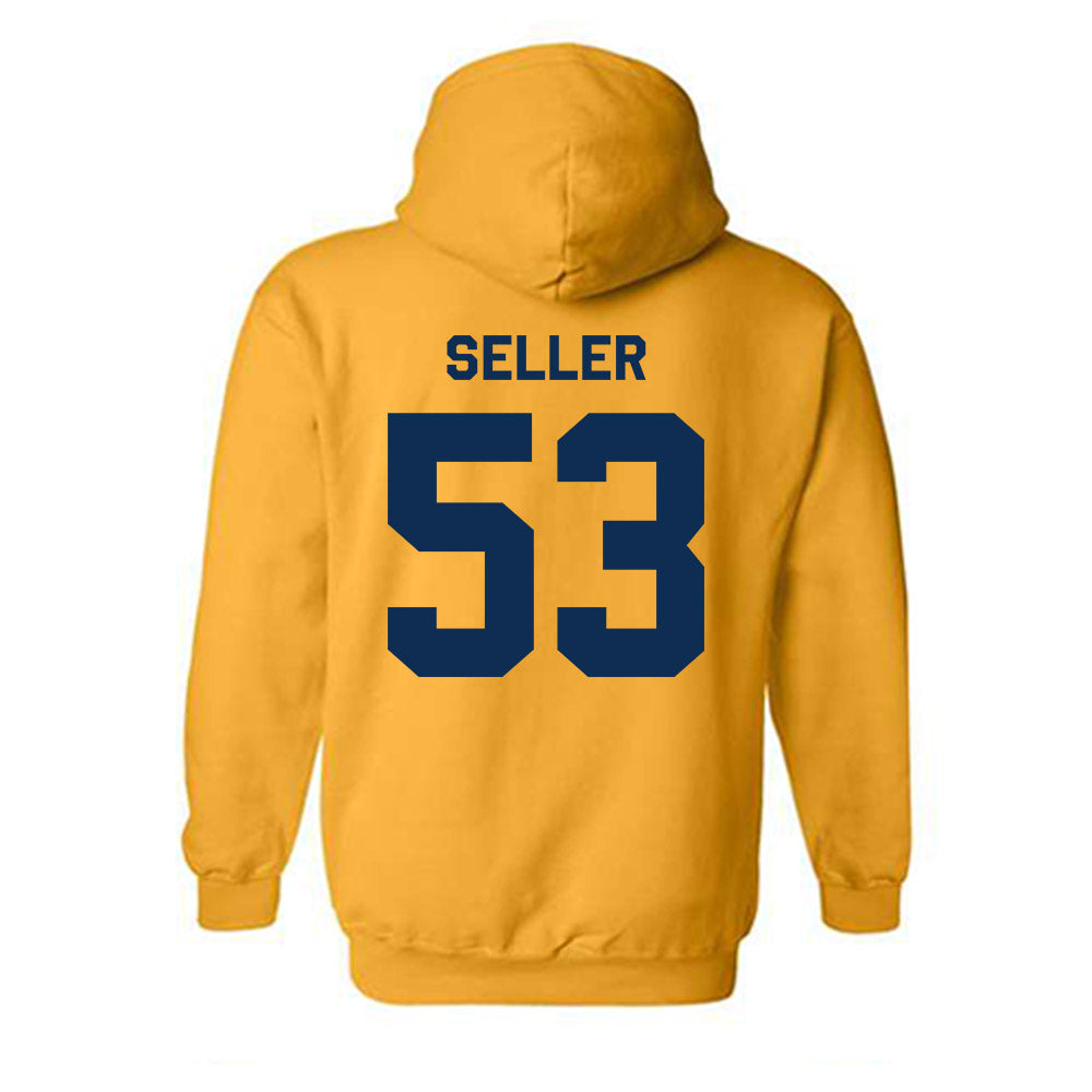 West Virginia - NCAA Football : Kaden Seller - Classic Shersey Hooded Sweatshirt-1