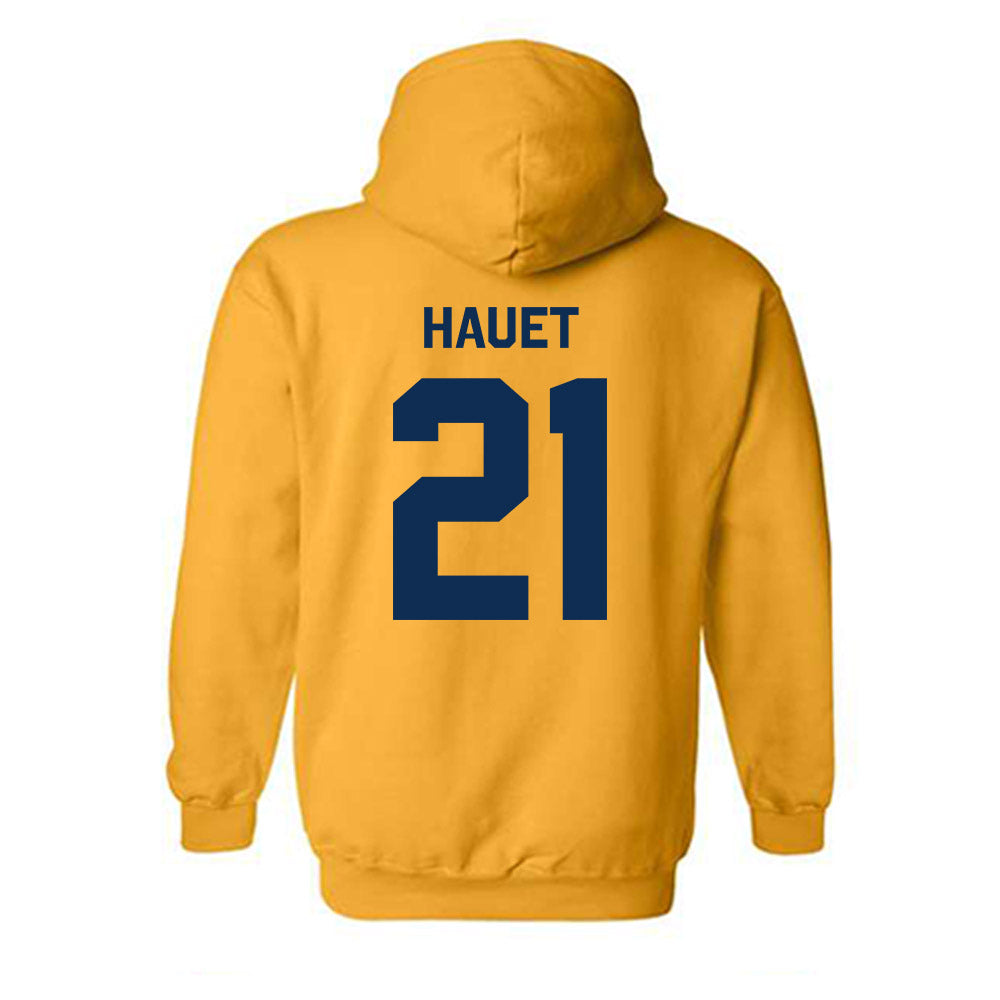 West Virginia - NCAA Men's Basketball : Niyol Hauet - Classic Shersey Hooded Sweatshirt-1