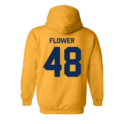 West Virginia - NCAA Football : Nate Flower - Classic Shersey Hooded Sweatshirt-1