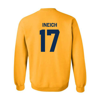 West Virginia - NCAA Baseball : Matt Ineich - Classic Shersey Crewneck Sweatshirt-1