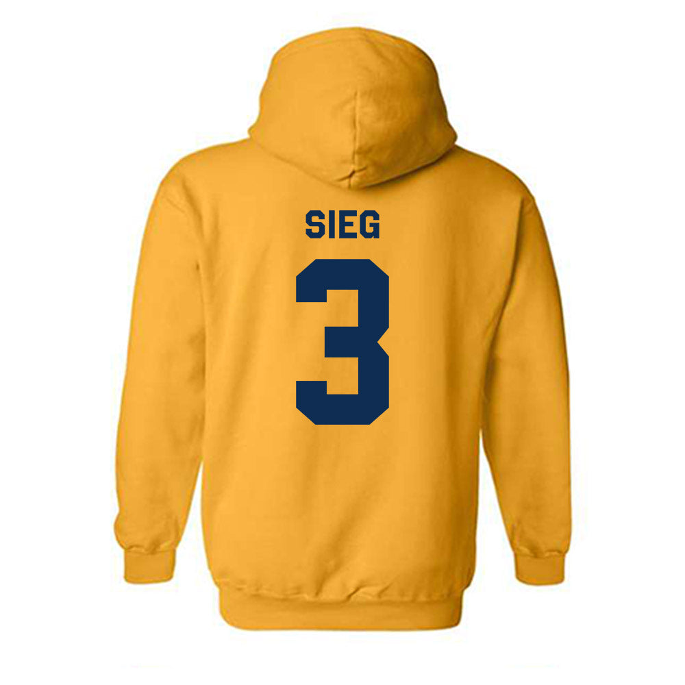West Virginia - NCAA Football : Matt Sieg - Classic Shersey Hooded Sweatshirt-1