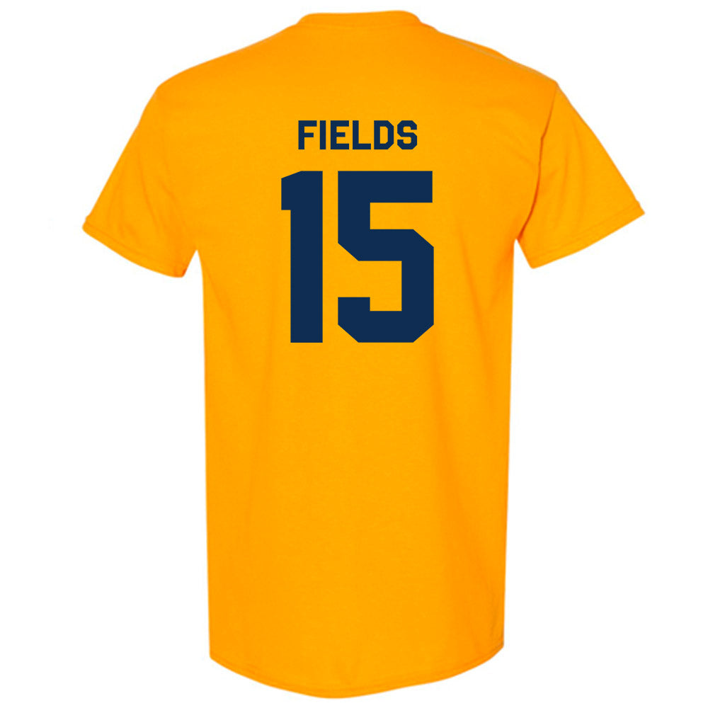 West Virginia - NCAA Men's Basketball : Jackson Fields - Classic Shersey T-Shirt-1