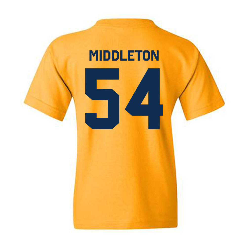 West Virginia - NCAA Baseball : Andrew Middleton - Classic Shersey Youth T-Shirt-1