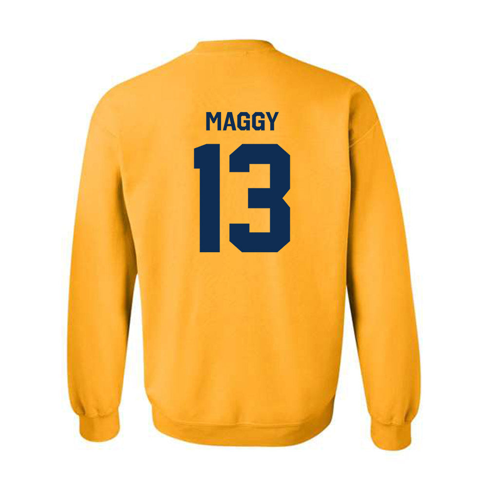 West Virginia - NCAA Baseball : Ryan Maggy - Classic Shersey Crewneck Sweatshirt-1