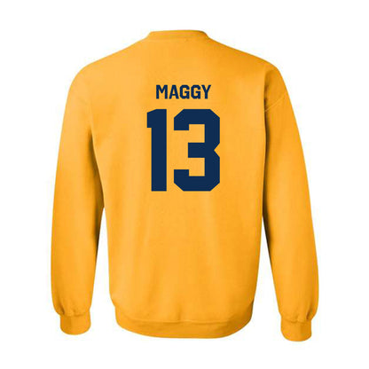 West Virginia - NCAA Baseball : Ryan Maggy - Classic Shersey Crewneck Sweatshirt-1