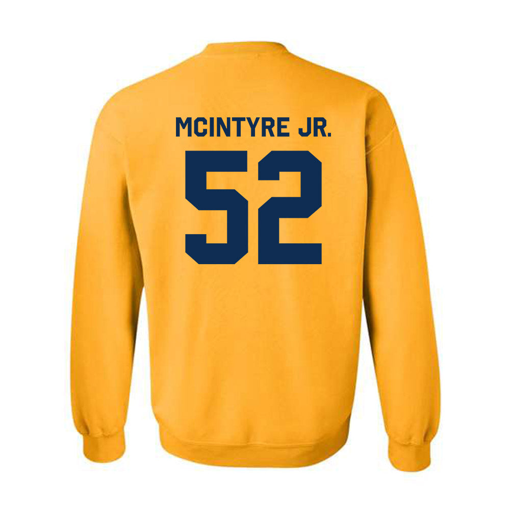 West Virginia - NCAA Football : Corey McIntyre Jr. - Classic Shersey Crewneck Sweatshirt-1