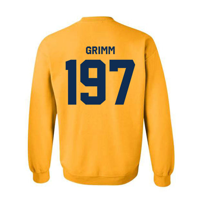 West Virginia - NCAA Wrestling : Coen Grimm - Classic Shersey Crewneck Sweatshirt-1