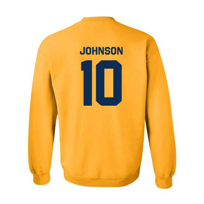 West Virginia - NCAA Football : Jeremiah Johnson - Classic Shersey Crewneck Sweatshirt-1