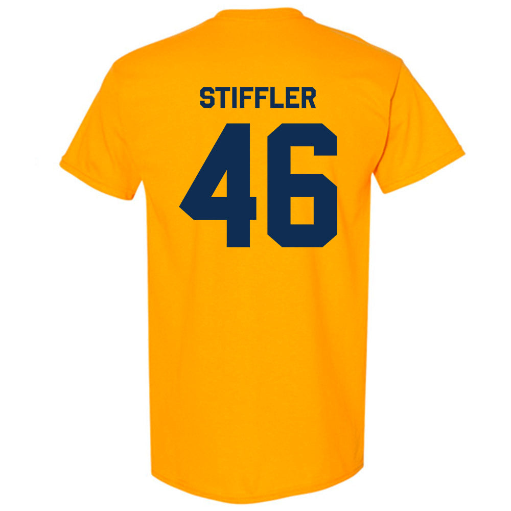 West Virginia - NCAA Baseball : Mac Stiffler - Classic Shersey T-Shirt-1