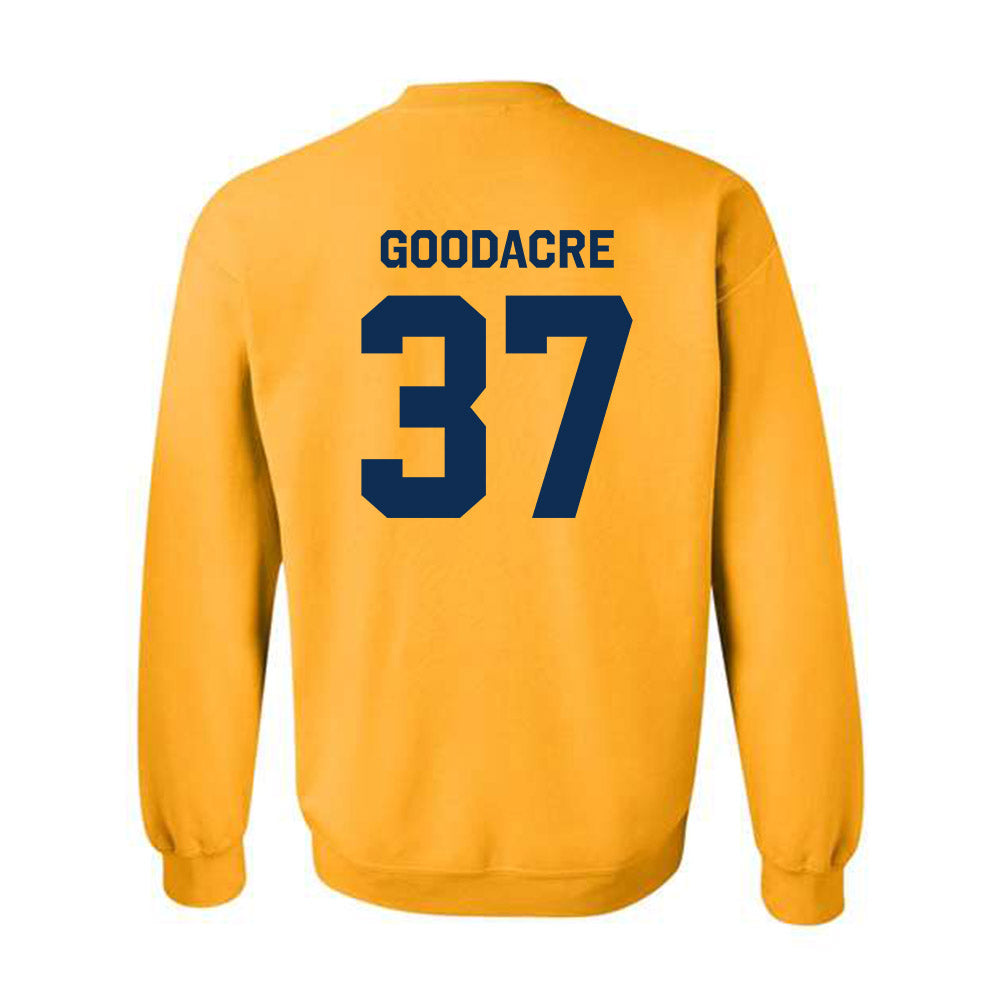 West Virginia - NCAA Baseball : Ben Goodacre - Classic Shersey Crewneck Sweatshirt-1