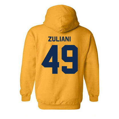 West Virginia - NCAA Football : Carter Zuliani - Classic Shersey Hooded Sweatshirt-1