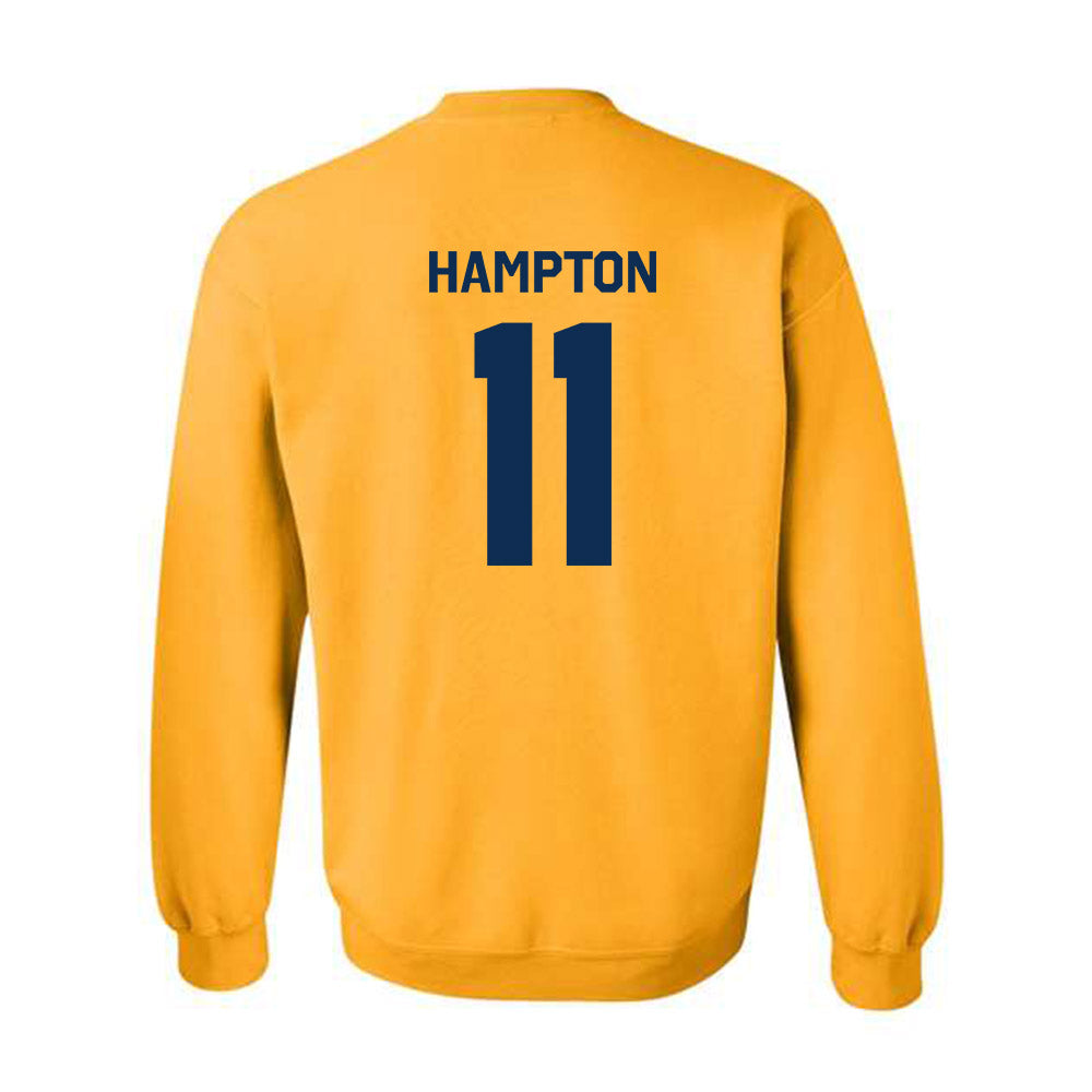 West Virginia - NCAA Baseball : Ben Hampton - Classic Shersey Crewneck Sweatshirt-1
