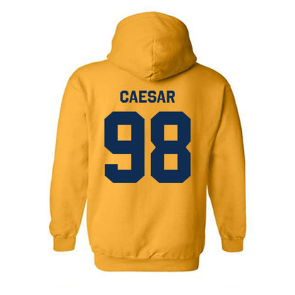 West Virginia - NCAA Football : Brandon Caesar - Classic Shersey Hooded Sweatshirt-1