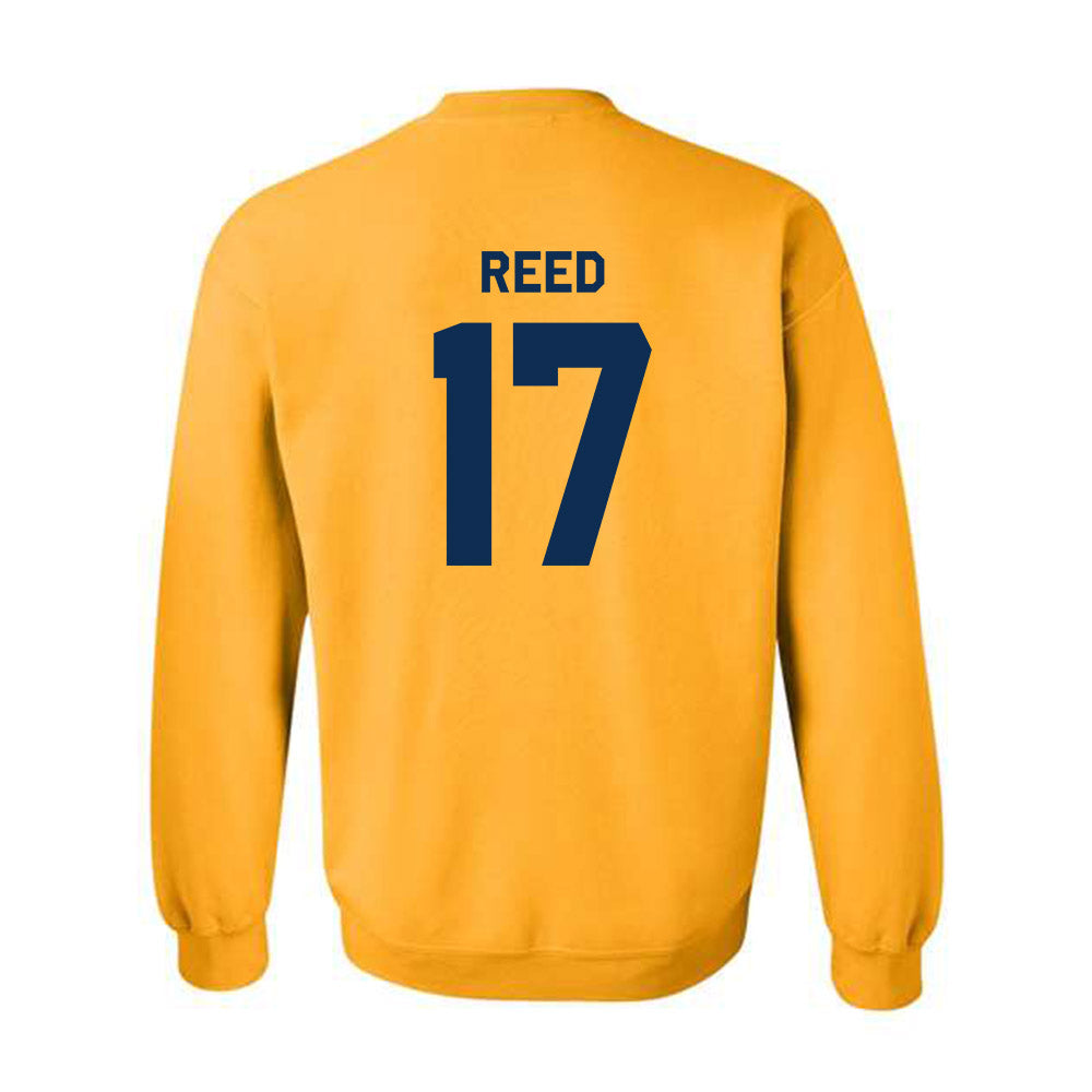 West Virginia - NCAA Baseball : Carlson Reed - Classic Shersey Crewneck Sweatshirt-1