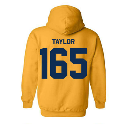 West Virginia - NCAA Wrestling : Shawn Taylor - Classic Shersey Hooded Sweatshirt-1
