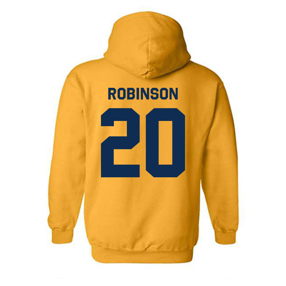 West Virginia - NCAA Football : Keyshawn Robinson - Classic Shersey Hooded Sweatshirt-1