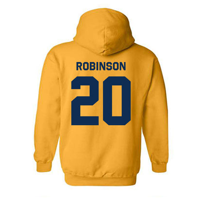 West Virginia - NCAA Football : Keyshawn Robinson - Classic Shersey Hooded Sweatshirt-1
