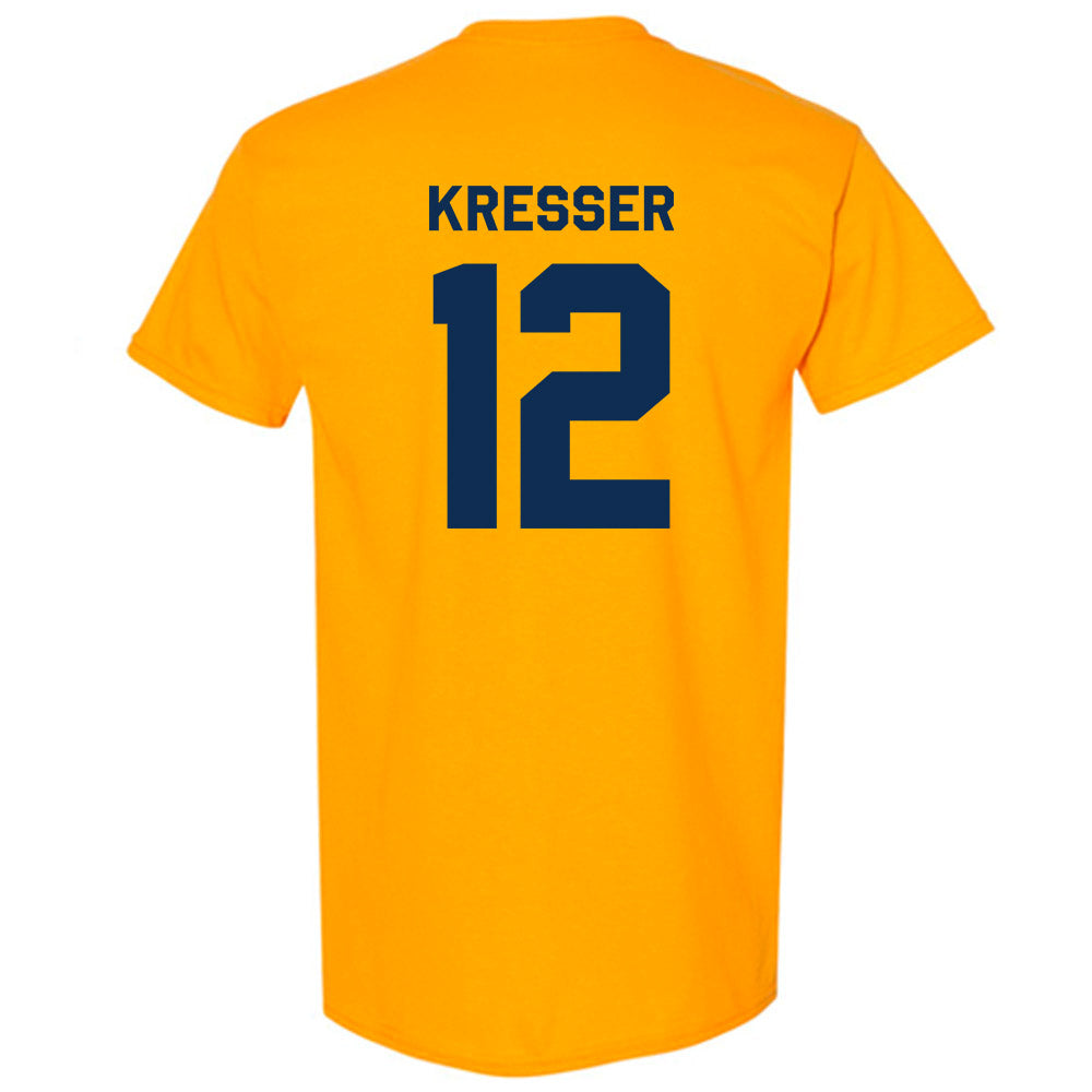 West Virginia - NCAA Baseball : Brodie Kresser - Classic Shersey T-Shirt-1