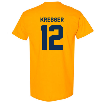 West Virginia - NCAA Baseball : Brodie Kresser - Classic Shersey T-Shirt-1