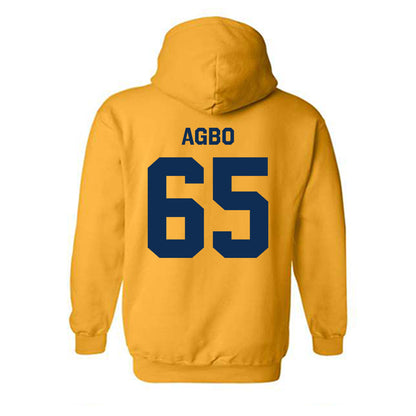 West Virginia - NCAA Football : Malik Agbo - Classic Shersey Hooded Sweatshirt-1