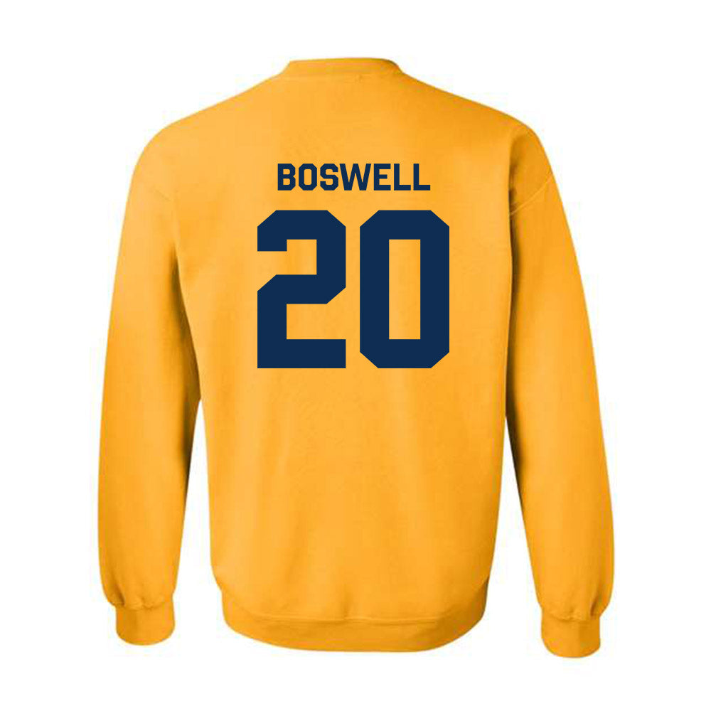 West Virginia - NCAA Football : Martavious Boswell - Classic Shersey Crewneck Sweatshirt-1