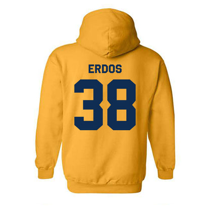 West Virginia - NCAA Baseball : Creed Erdos - Classic Shersey Hooded Sweatshirt-1