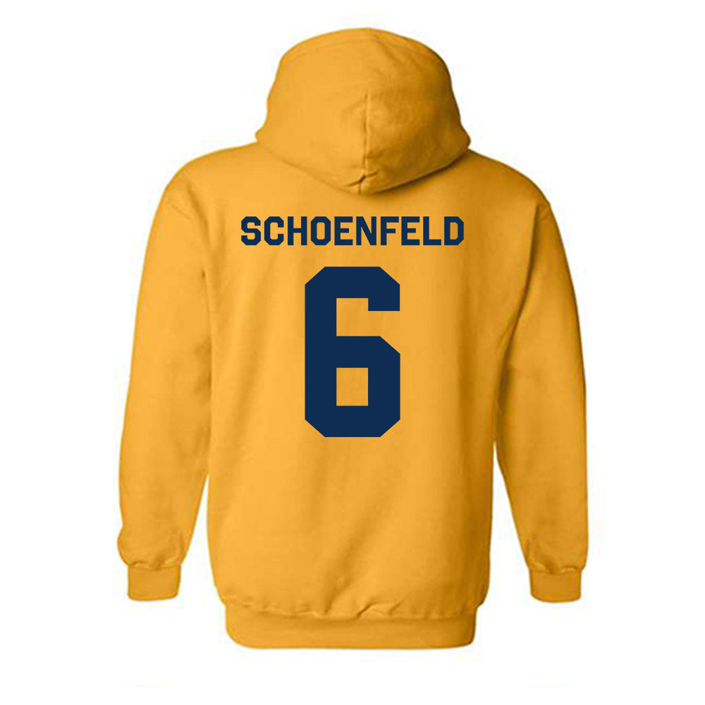 West Virginia - NCAA Baseball : Paul Schoenfeld - Classic Shersey Hooded Sweatshirt-1