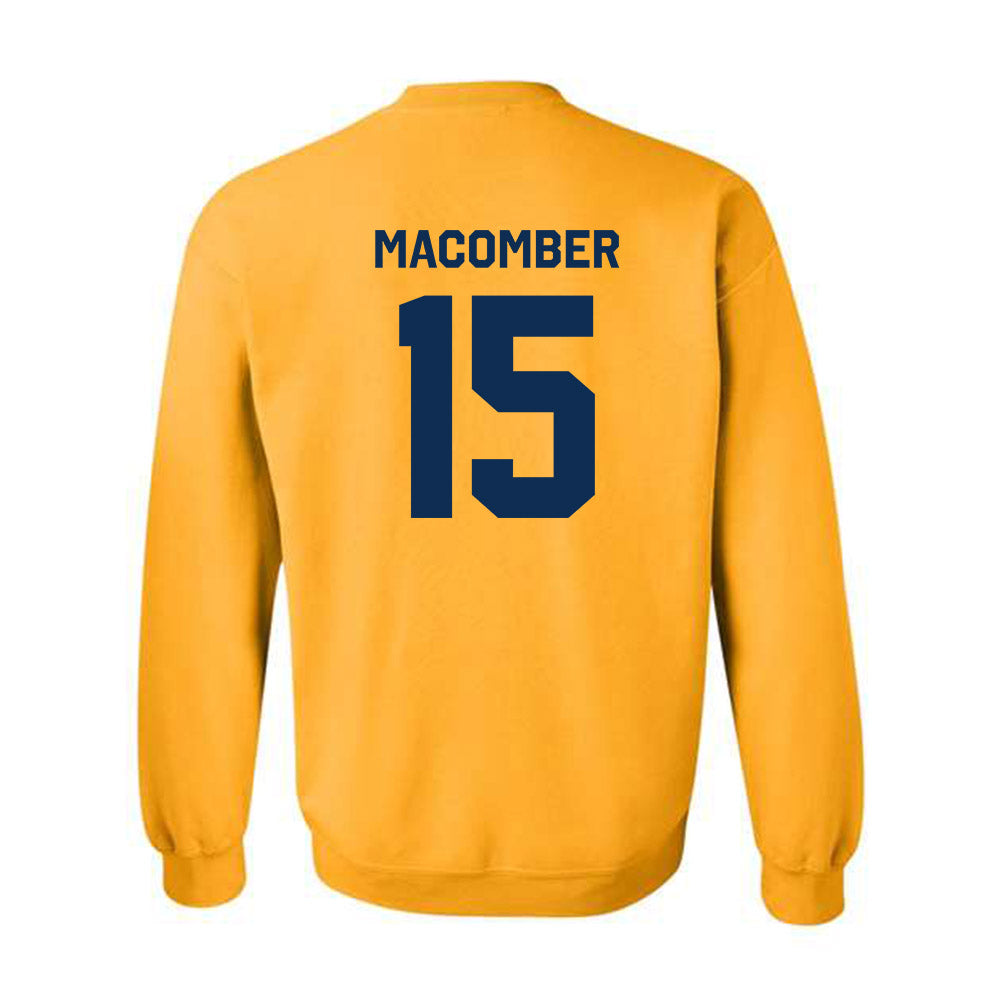 West Virginia - NCAA Men's Soccer : Brayden Macomber - Classic Shersey Crewneck Sweatshirt-1