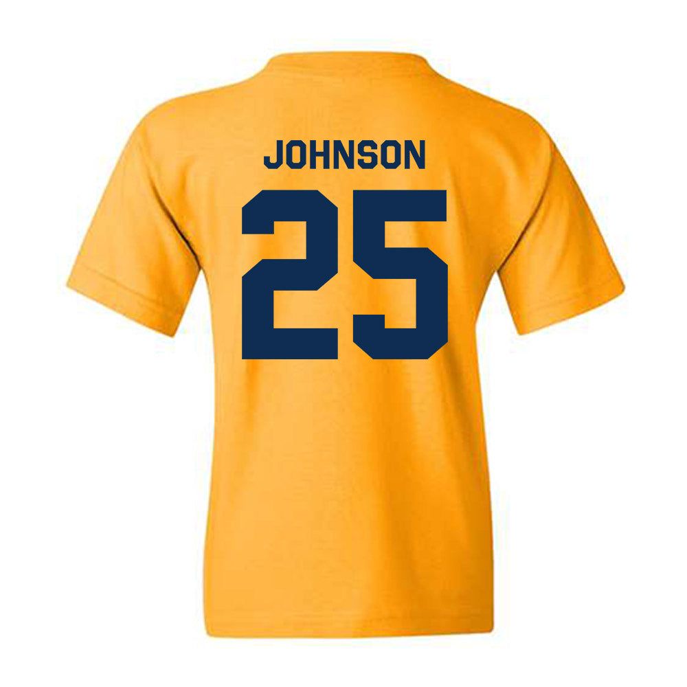 West Virginia - NCAA Women's Basketball : Loghan Johnson - Classic Shersey Youth T-Shirt-1